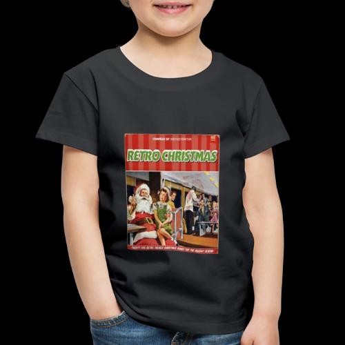 Retro Christmas Album Artwork - Toddler Premium T-Shirt