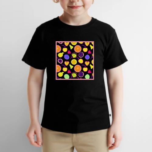 Vibrant Neon Fruits Artistry - Toddler Premium T-Shirt