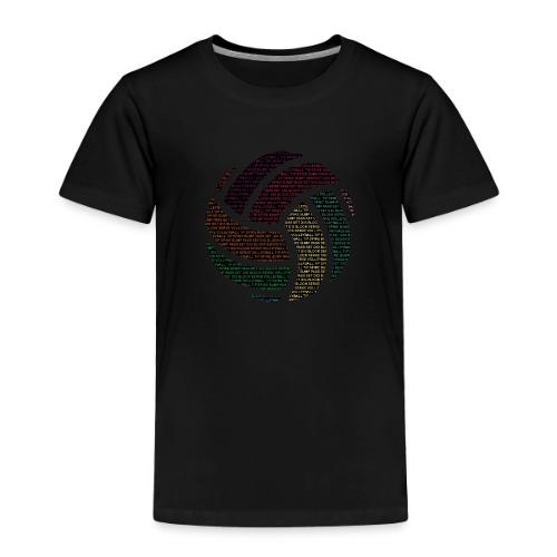 Colorful Volleyball - Toddler Premium T-Shirt