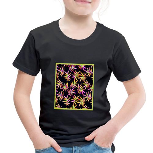 Radiant Leaf Glow Neon Beauty - Toddler Premium T-Shirt