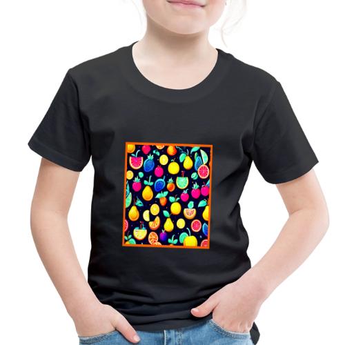 Tropical Harvest Patterns - Toddler Premium T-Shirt
