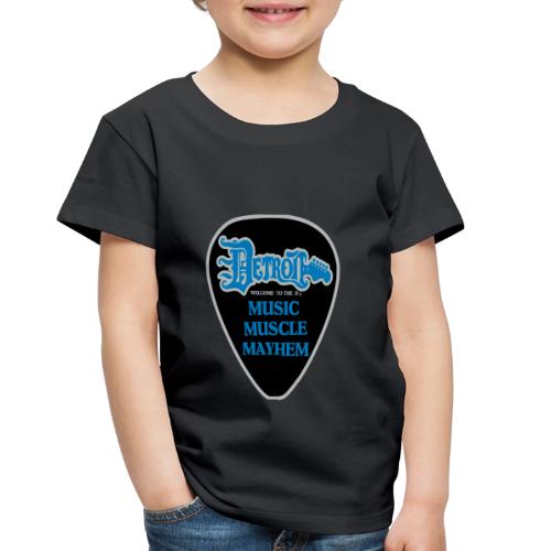 Welcome to the D Guitar Pick Blue Silver b - Toddler Premium T-Shirt