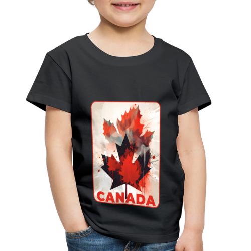 Canada Inked Leaf - Toddler Premium T-Shirt