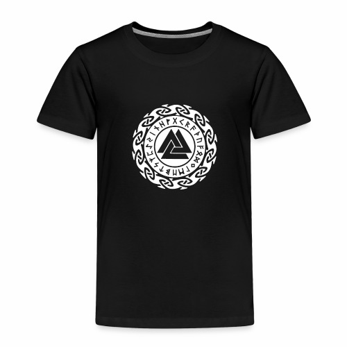 Viking Rune Valknut Wotansknot Gift Ideas - Toddler Premium T-Shirt