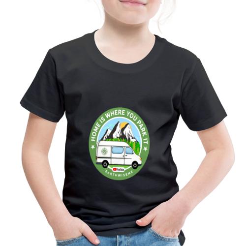 Van Home Travel / La maison est l’endroit où vous la garez / Van - T-shirt premium pour enfants