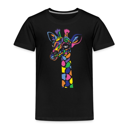 Art Deco giraffe - Toddler Premium T-Shirt