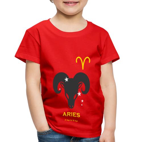 Aries zodiac astrology horoscope - Toddler Premium T-Shirt