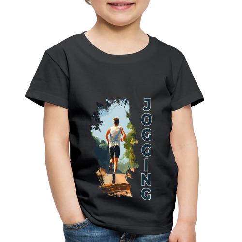 Jogging Vibes - Toddler Premium T-Shirt