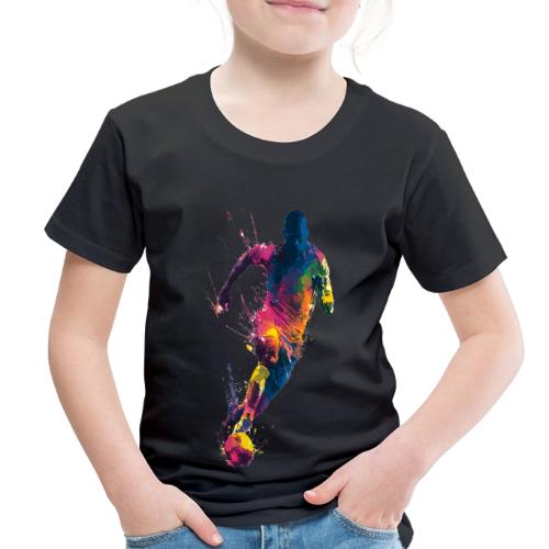 Soccer: Kick of Colors - Toddler Premium T-Shirt