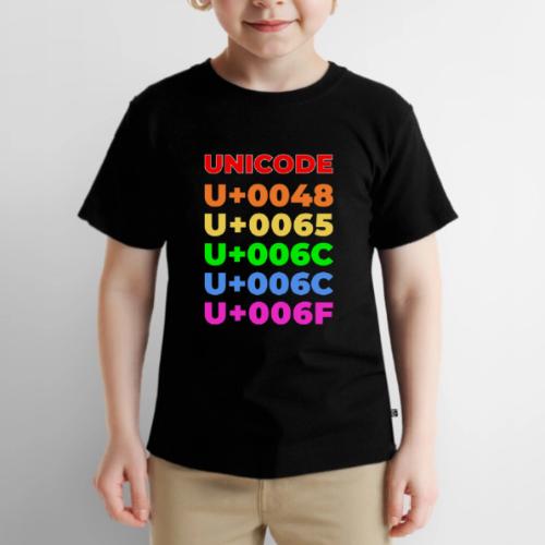 Hello, in unicode - Toddler Premium T-Shirt