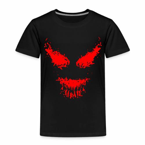 Creepy Monster Nightmare Halloween Face - Toddler Premium T-Shirt
