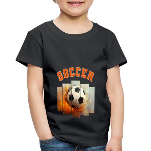 Soccer Iconic Touch - Toddler Premium T-Shirt