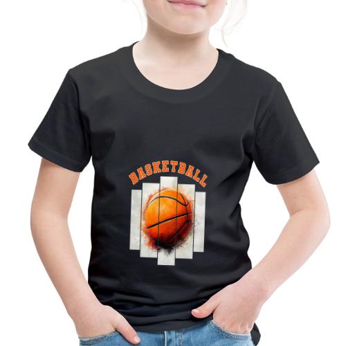 Basketball Element - Toddler Premium T-Shirt