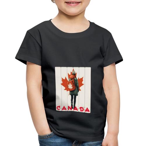 Canada: Proud Canadian Woman - Toddler Premium T-Shirt