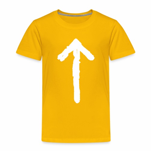 Elder Futhark Rune Tiwaz - Letter T - Toddler Premium T-Shirt