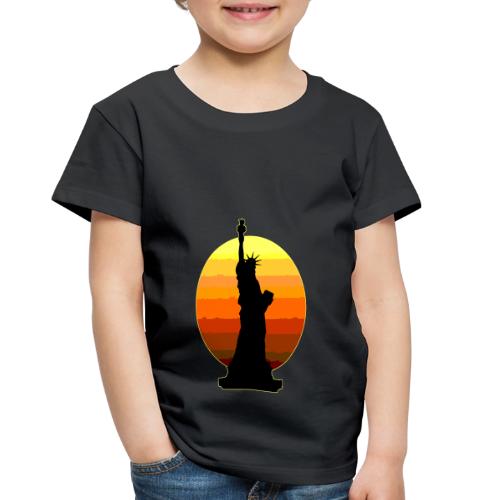 USA: Golden Horizon Liberty - Toddler Premium T-Shirt