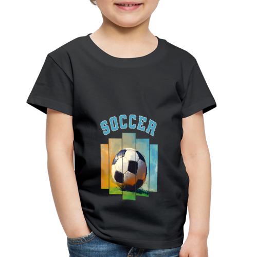 Soccer Ball Vibes - Toddler Premium T-Shirt