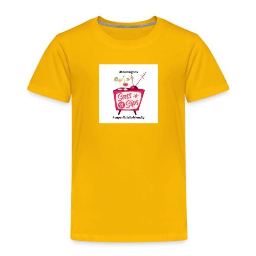 sassnsips com team agnes - Toddler Premium T-Shirt