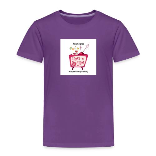 sassnsips com team agnes - Toddler Premium T-Shirt