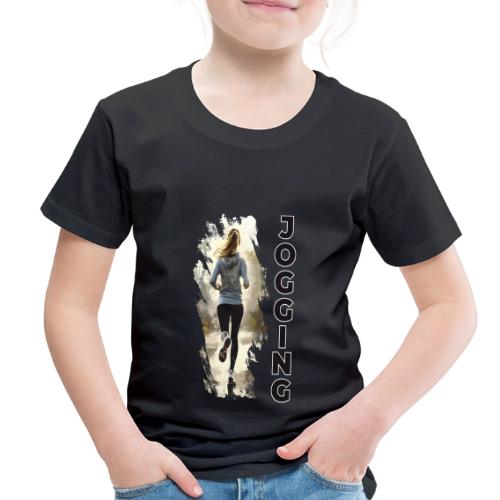 Jogging: Run into Motion - Toddler Premium T-Shirt