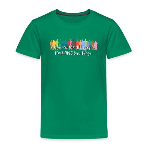 a church for all people - with colorful graphic - Toddler Premium T-Shirt