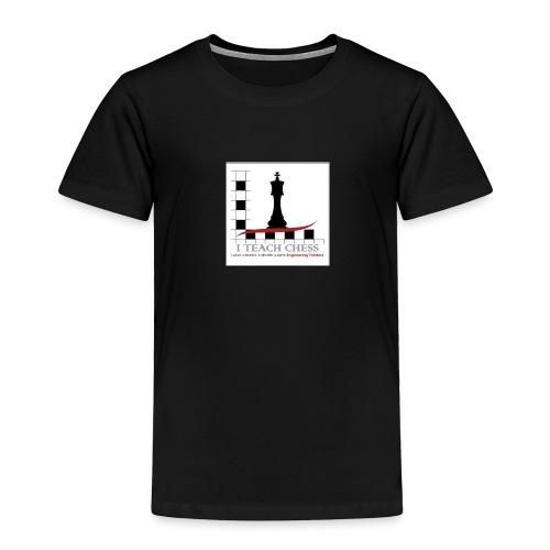 I Teach Chess Logo - Toddler Premium T-Shirt