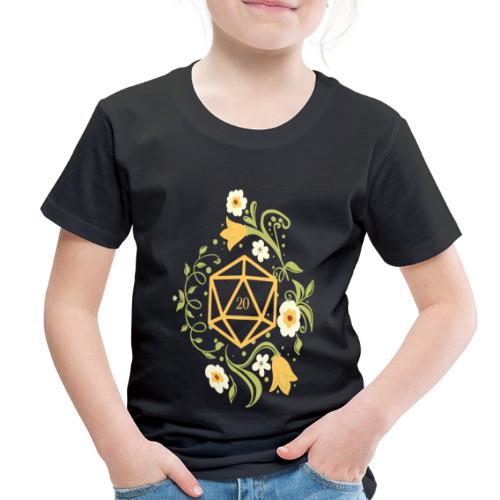 Polyhedral D20 Dice of the Druid - Toddler Premium T-Shirt