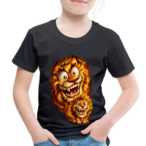 Crazy Double Lion Streetwear - Toddler Premium T-Shirt