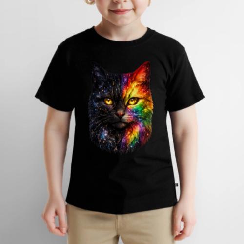 Cosmic Galaxy Rainbow Cat - Toddler Premium T-Shirt