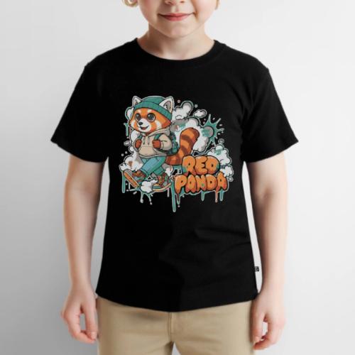 Red Panda Street Graffiti Vibes - Toddler Premium T-Shirt