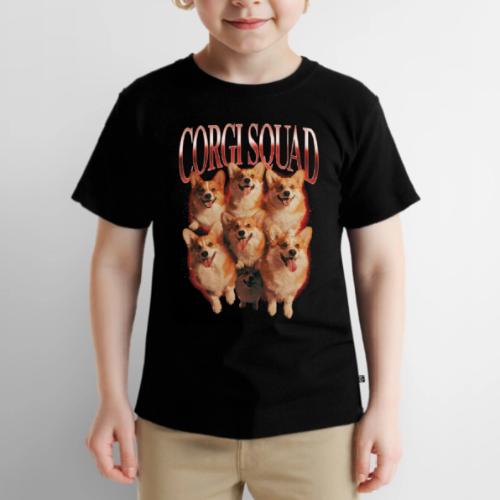 Corgi Squad Funny Dog Lover Vintage Shirt - Toddler Premium T-Shirt