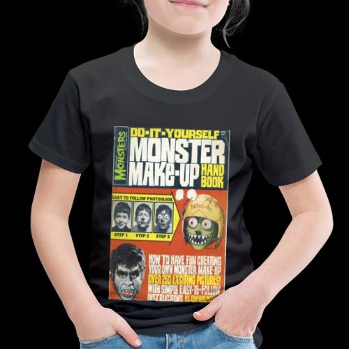 Famous Monsters Make Up Hand Book Ad - Toddler Premium T-Shirt