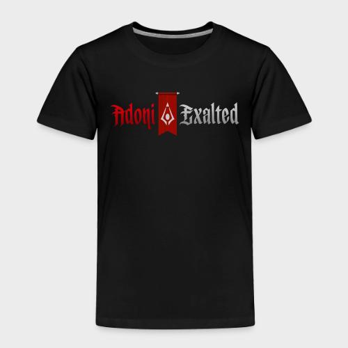Adoni Exalted Logo - Toddler Premium T-Shirt