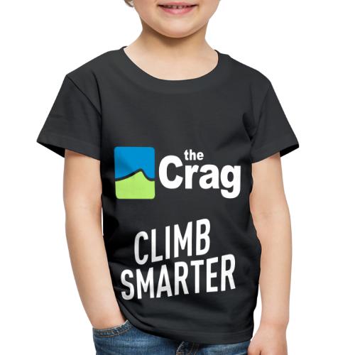 theCrag Climb Smarter - Toddler Premium T-Shirt