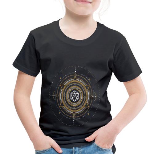 Sacred Symbol Polyhedral D20 Dice - Toddler Premium T-Shirt
