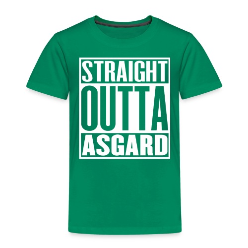 Straight Outta Asgard - Toddler Premium T-Shirt