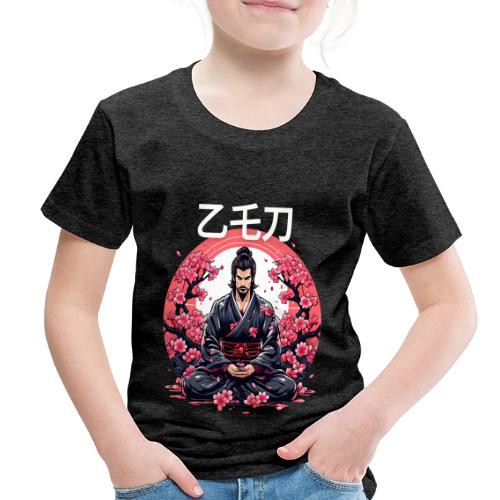 Zen Samurai: Japanese Warrior In Meditation - Toddler Premium T-Shirt