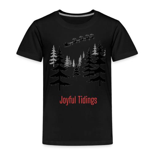 Joyful Tidings Christmas T-Shirt - Toddler Premium T-Shirt