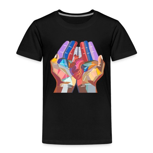 Heart in hand - Toddler Premium T-Shirt