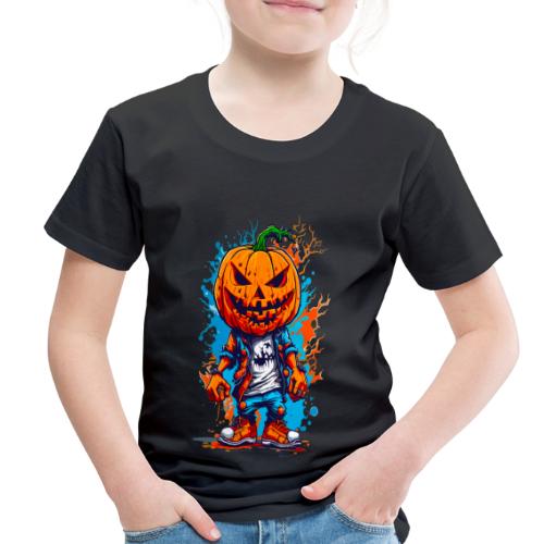 Elevate Halloween with Our Pumpkin Head T-Shirt! - Toddler Premium T-Shirt