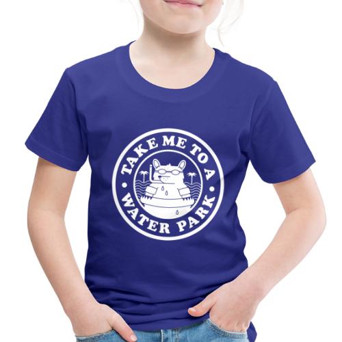Water Park Bear White png - Toddler Premium T-Shirt