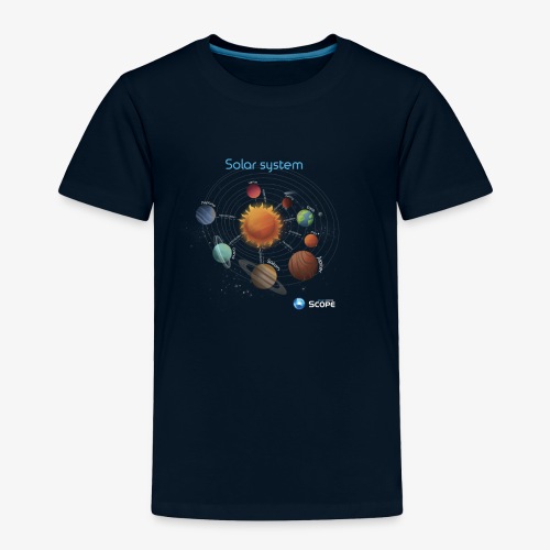 Solar System Scope : Solar System - Toddler Premium T-Shirt