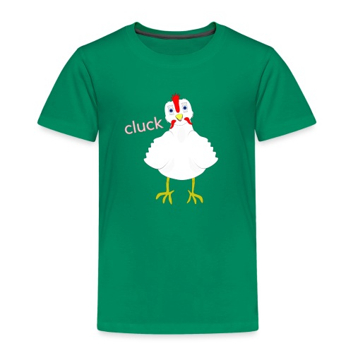 CLUCK 3 png - Toddler Premium T-Shirt