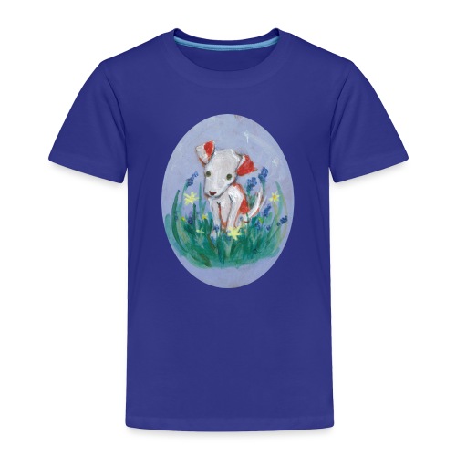 Frankie Puppy Oval - Toddler Premium T-Shirt