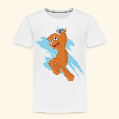 Fuzzy Puppet logo - Toddler Premium T-Shirt