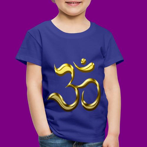 OM - Sacred Sounds - Gold - Toddler Premium T-Shirt