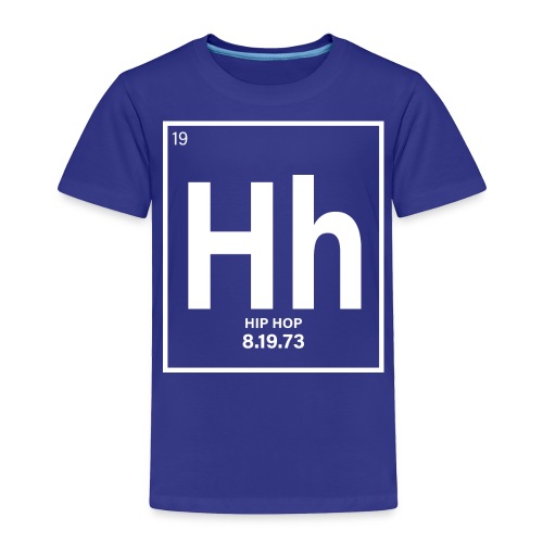 Hip HOP periodic table - Toddler Premium T-Shirt