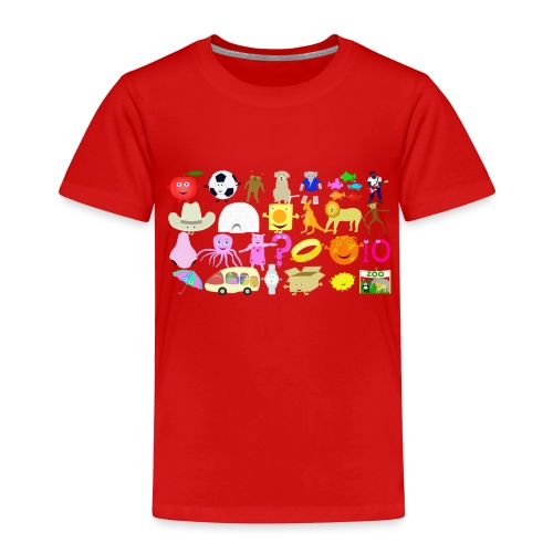 Phonics Song 3 - Toddler Premium T-Shirt