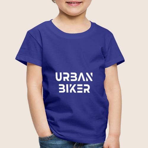 Urban Biker White - Toddler Premium T-Shirt