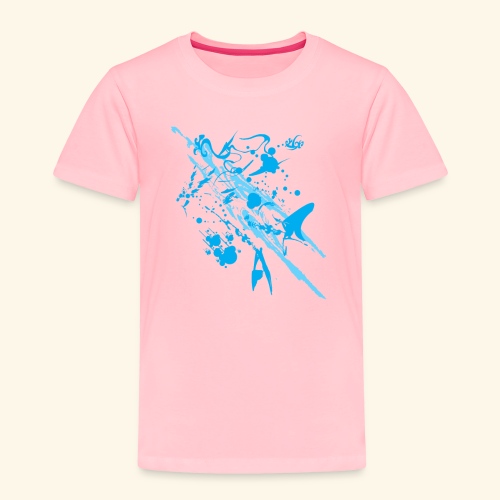 Blue Splash - Toddler Premium T-Shirt